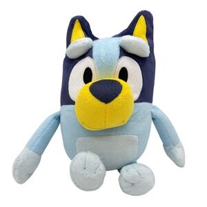 Bluey‎ Heeler Plush Stuffed Animal talking interactive 8 Inch Blue Dog Toy